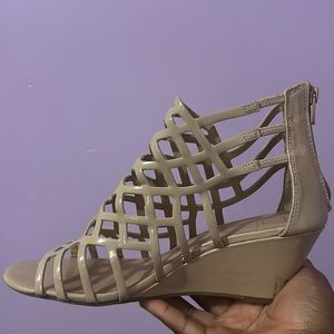 Beige strappy sandal